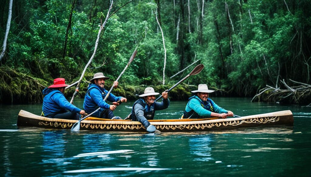 kayaking history timeline